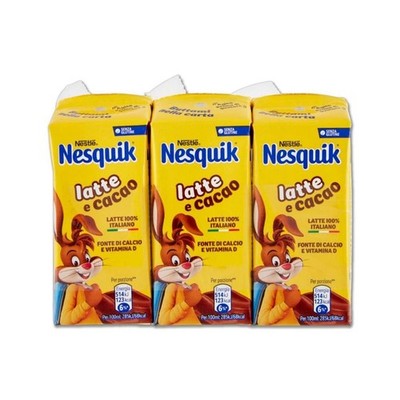 Nesquik Agita E Gusta Milch Und Schokolade Trinkfertig 3x180 Ml
