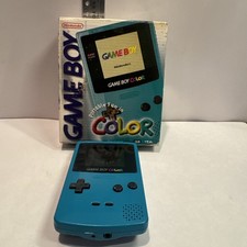 Nintendo Gameboy Color Teal Video Game Console