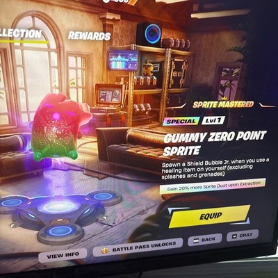 Fortnite Gummy Zero Point Sprite