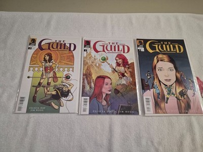 (03) - THE GUILD - THE GUILD VOL 1 - 3 by FELICIA DAY - DARK HORSE COMICS +DM+