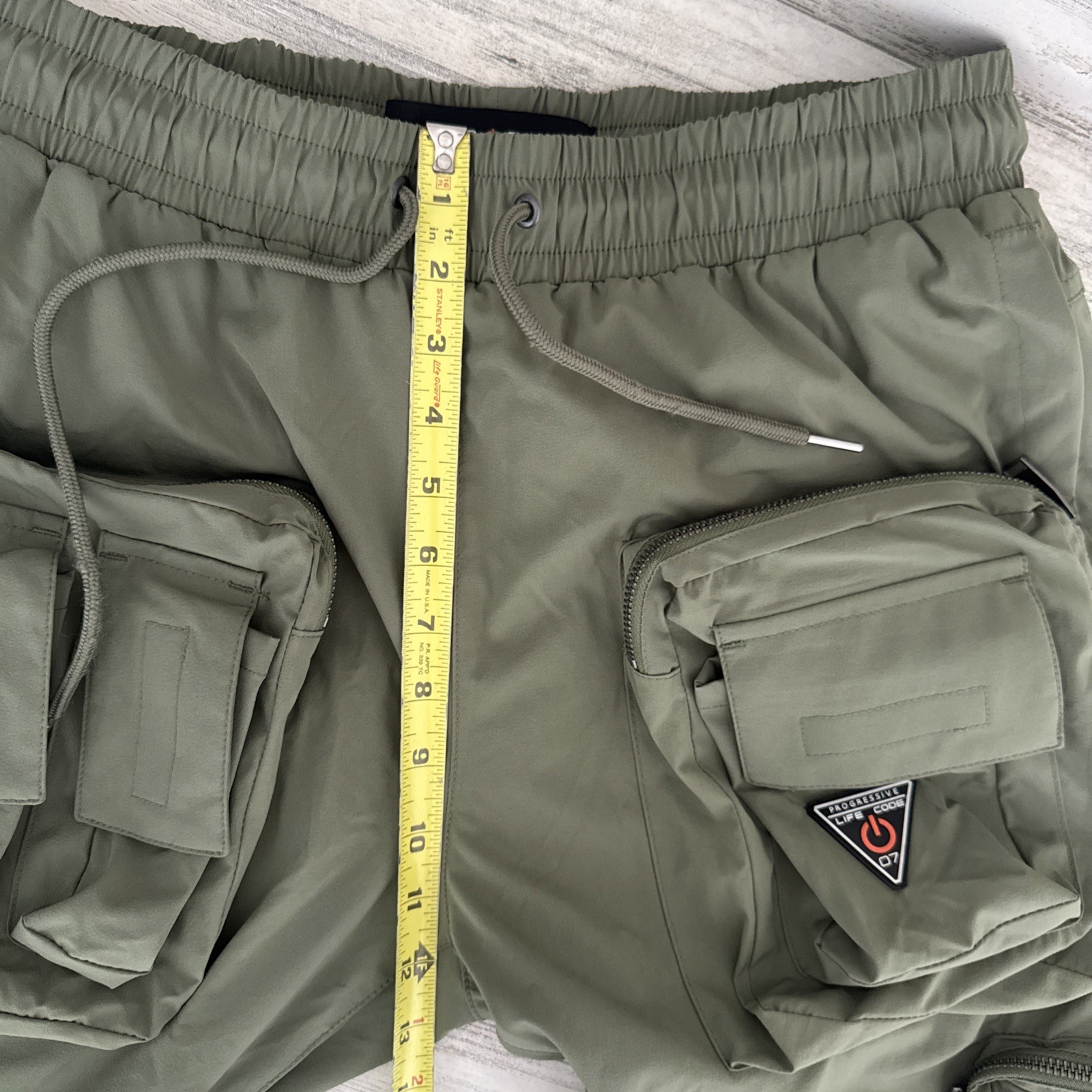 Life Code Progressive Pants Mens Medium Cargo Str… - image 11