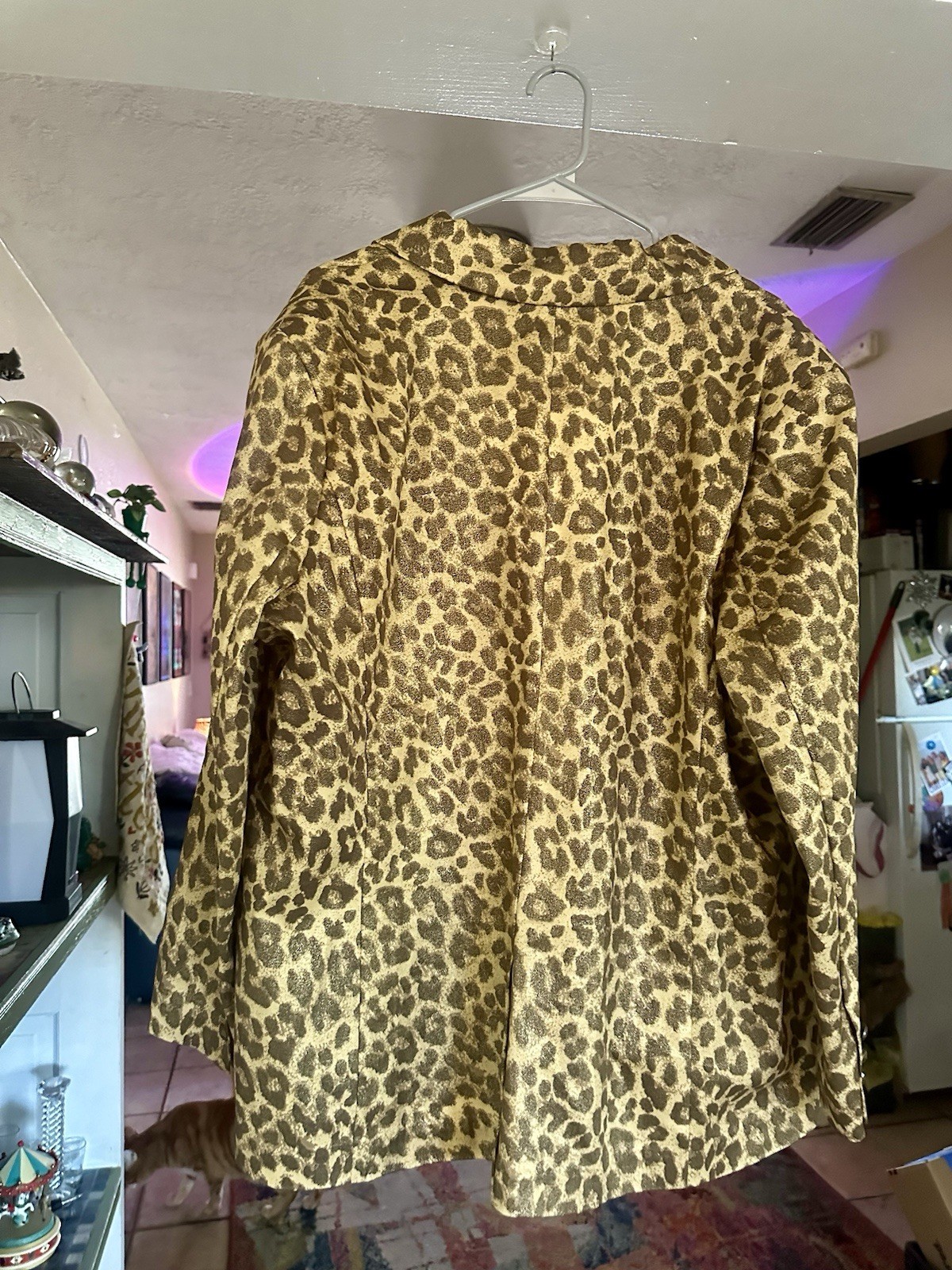 Berek 2XL Leopard Print Button Front Lightweight … - image 3