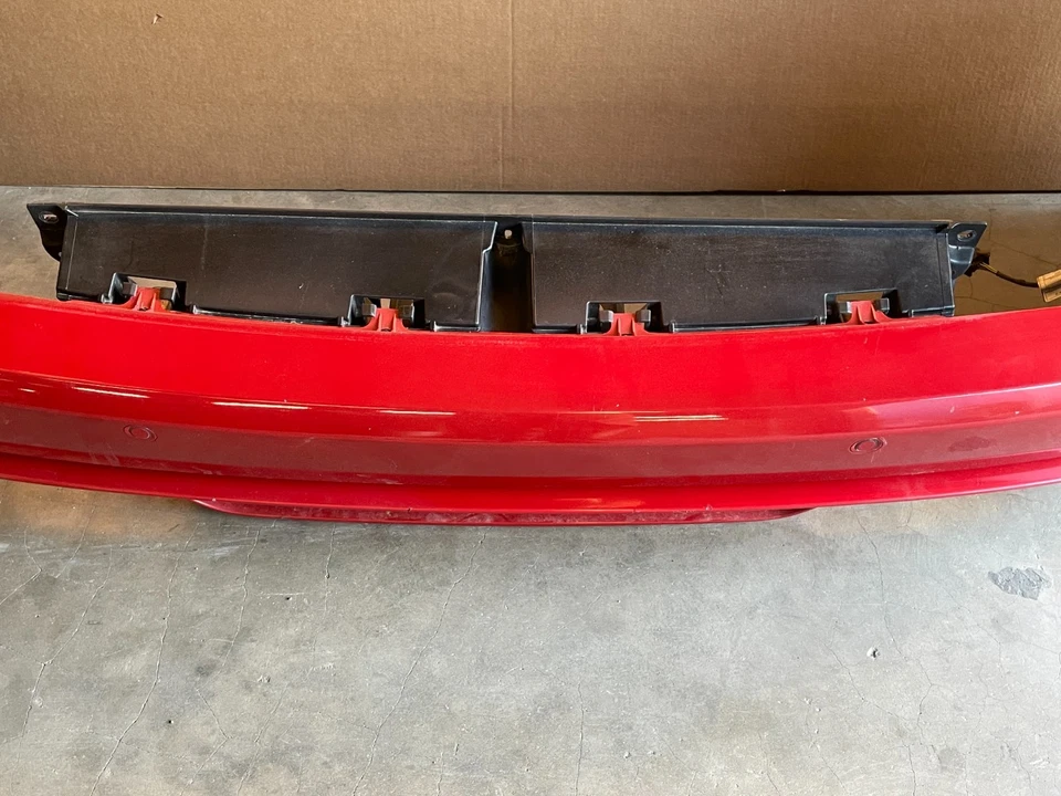 Panel de cubierta de parachoques inferior trasero 15 16 17 18 BMW X5 M Sport F85 con PDC rojo 1621 OEM Foto 4 de 4