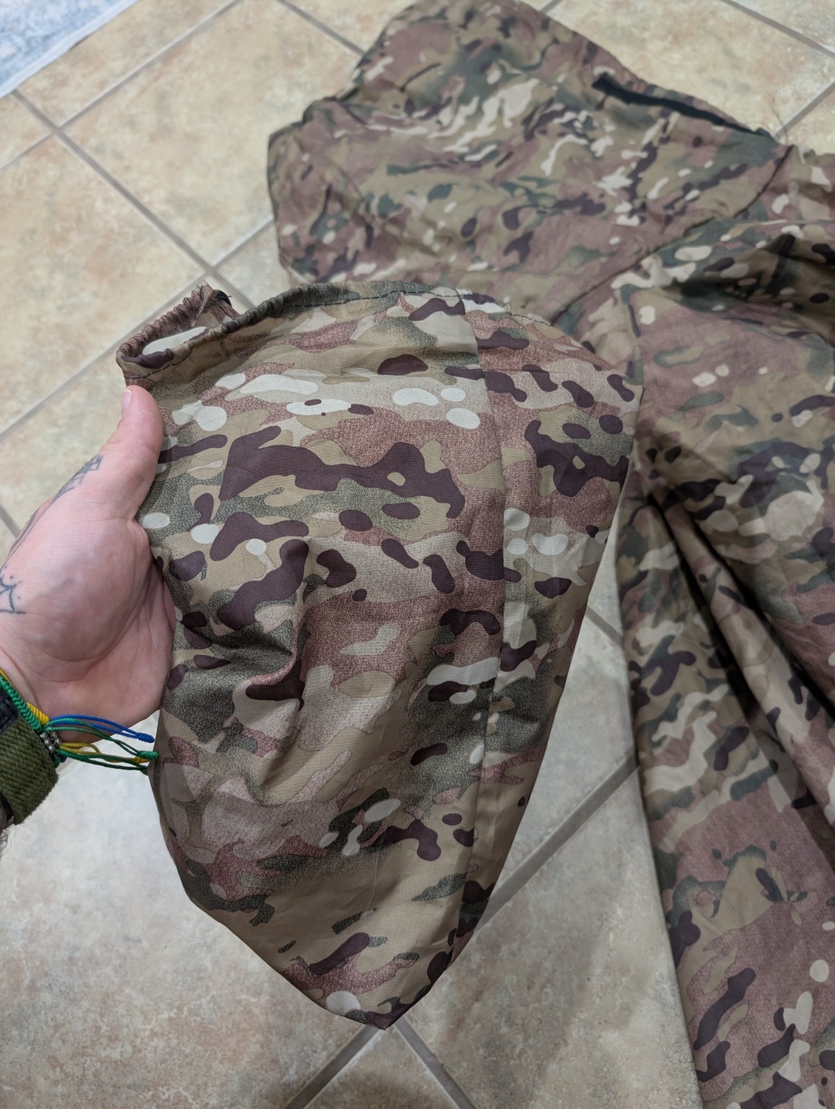 Captured Russian Multicam Anti-Drone Poncho - second product detail image