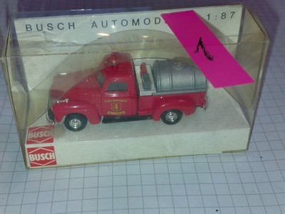 A200 Busch Chevrolet Pick-up US Fire Engine 48211 rot 1:87 H0 USA 