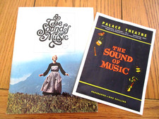 Sound Of Music Souvenir Movie Book 1965 & Rare Programme Palace Theatre 1961   K