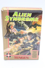 Alien Syndrome NES Nintendo Good Condition w/ Box & Insert
