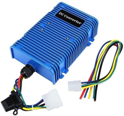 Golf Cart Voltage Reducer DC Converter 36V or 48V to 12V / 30 Amp 360 Watts w...
