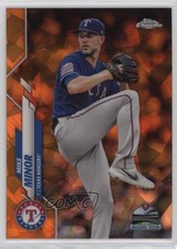 2020 Topps Chrome Sapphire Edition Orange 8/25 Mike Minor #684 13iq