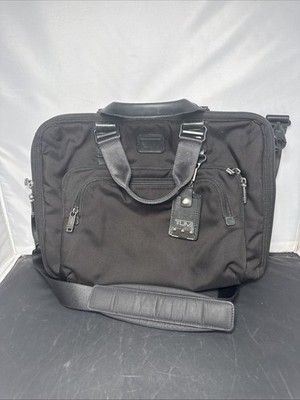TUMI Handbag Alpha Bravo Yuma Slim Brief Black 2WAY PC Light