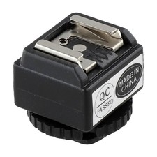 Metal Plastic Hot Shoe Converter Black Adapter PC Sync Kit Camera Photographers