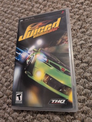 Juiced: Eliminator (Sony PSP, 2006) Complete CIB THQ Racing