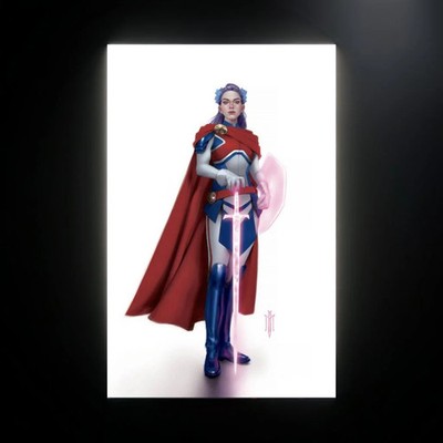 Betsy Braddock: Captain Britain #1 Mercado Virgin Edition