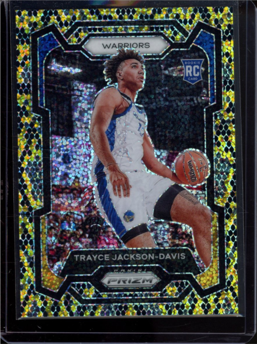 2023 PANINI PRIZM #148 TRAYCE JACKSON-DAVIS KING SNAKE SSP RC