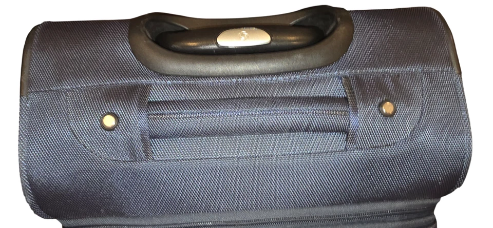 Samsonite Equipaje de Mano Spinner Maleta 4 Ruedas Azul Bolsa de Viaje Mango TSA Foto 4 de 4