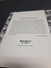 1970s Kiku Of Tokyo Restaurant Menu Hilton San Fran Cali — photo 2