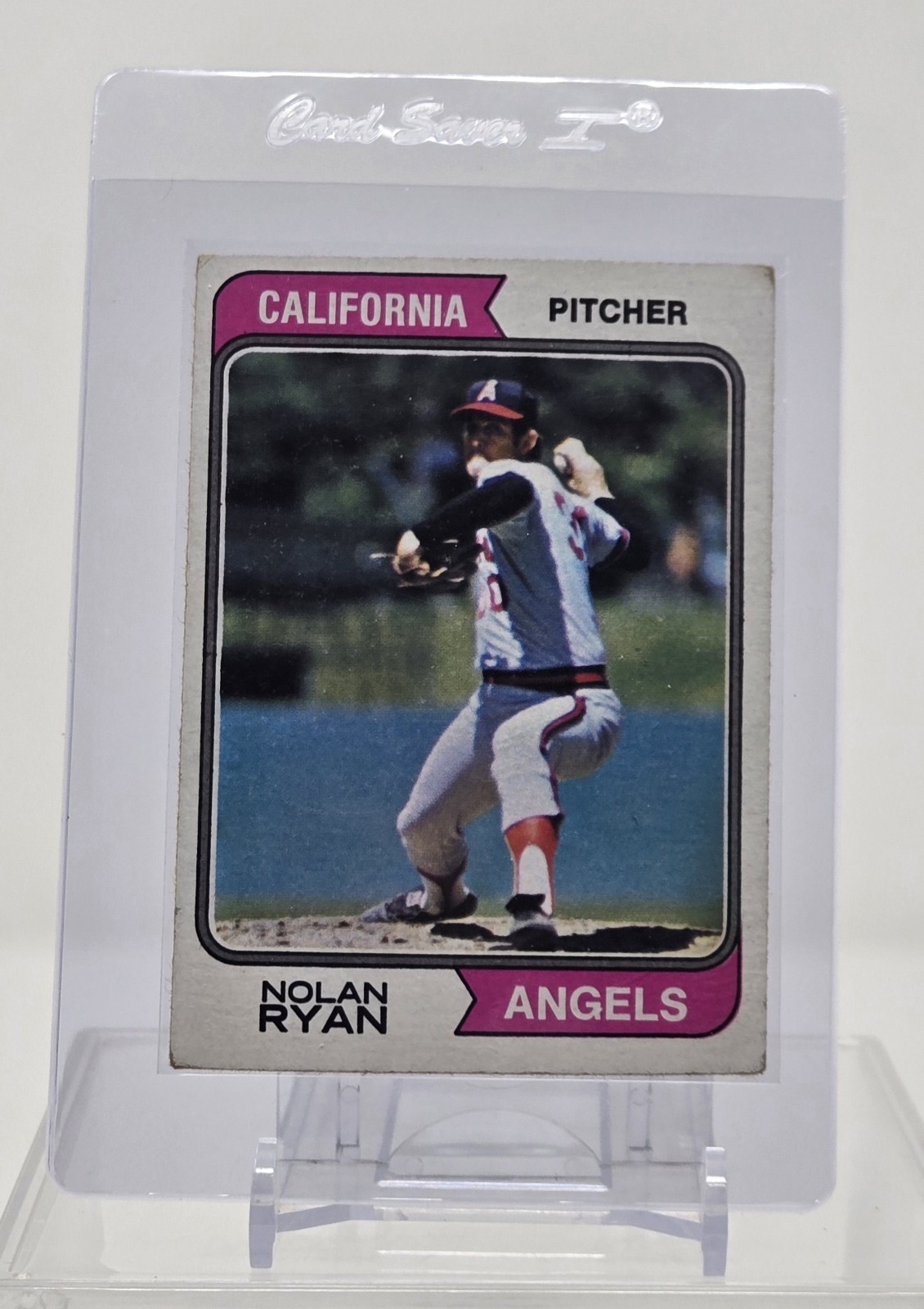 1974 Topps Baseball Nolan Ryan #20