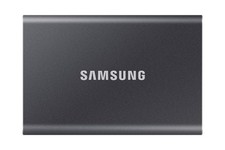 Samsung T7 Portable SSD - 1 TB - USB 3.2 Gen.2 External SSD Titanium Grey (MU-PC