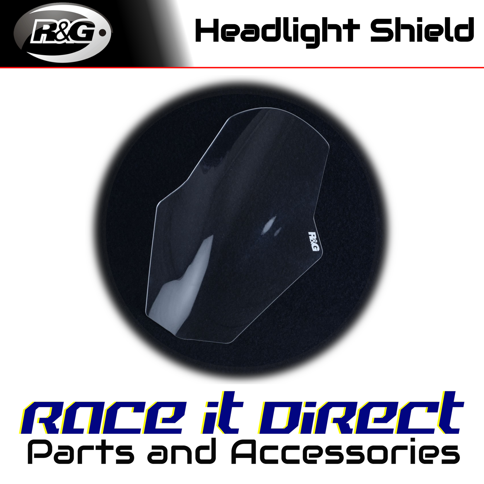 R&G - HLS0003CL - Headlight Shields
