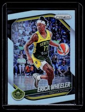 Erica Wheeler 2025 Panini Prizm WNBA Silver Prizm #125 Seattle Storm