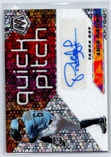 2021 Panini Mosaic #QPA-LP Luis Patino Quick Pitch Auto RC Rookie