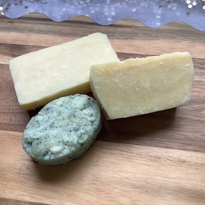 For Young Men 3 Bars Grass-Fed Tallow Soap Assorted Scents Christmas Gift 