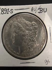 1891-S $1 Morgan Silver Dollar Coin (AU/BU)