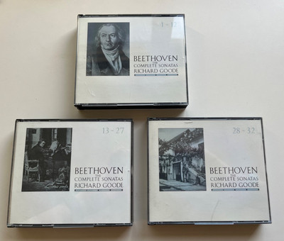 RICHARD GOODE BEETHOVEN THE COMPLETE SONATAS 10 CD SET 1993