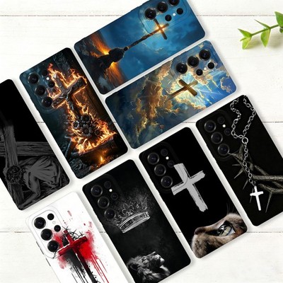 Christian Faith Silicone Phone Case Phone Cover For Samsung S26 S25 S24 FE A36