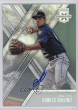 2017 Panini Elite Extra Edition Auto Andres Gimenez #107 Auto nd3