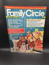 Family Circle Sept 13, 1983 vintage women's mag household hints recipes