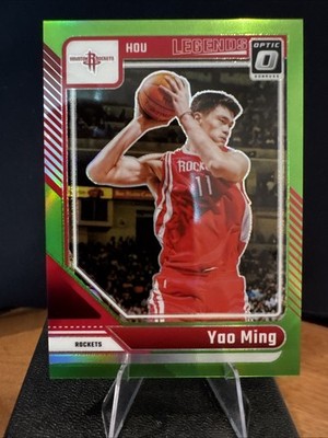 2024-25 Donruss Optic Yao Ming Legends #226 Lime Green Prizm /149