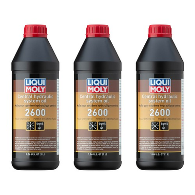 #ad Liqui Moly 3L Central Hydraulic System Oil 2600 3x1L $59.95