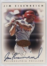 1996 Leaf Signature Series Auto Bronze Jim Eisenreich Auto 0u7