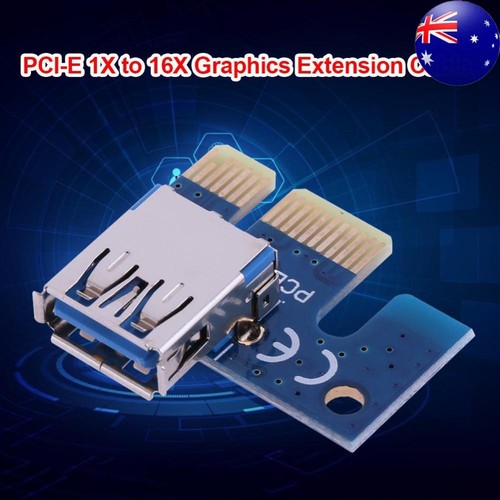 PCI E 1X Adapter PCIe X1 to USB 3.0 Adapter for PCIe Riser Cryptocurrency Mining
