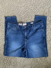  NWT Women  s size 18 Kirkland High Rise Skinny fit denim blue jeans