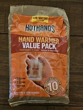 HotHands Air-Activated Hand Warmers, 10 Pairs Value Pack Up to 10 Hours of Heat