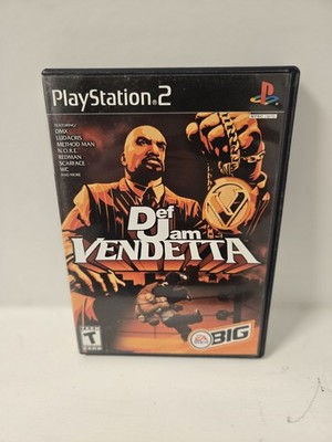 *Def Jam Vendetta - Sony PlayStation 2 PS2 - TESTED - No Manual 