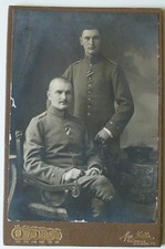 altes Foto Soldaten, Offiziere, ca. 1900-1918, WW1, Max Zeller, Göppingen