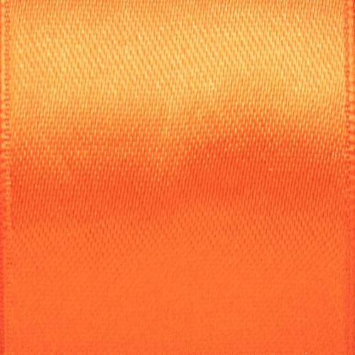 1.5" Orange Red Double Faced Satin Ribbon 25 Yards for Craft Wedding Decor - Picture 3 of 9