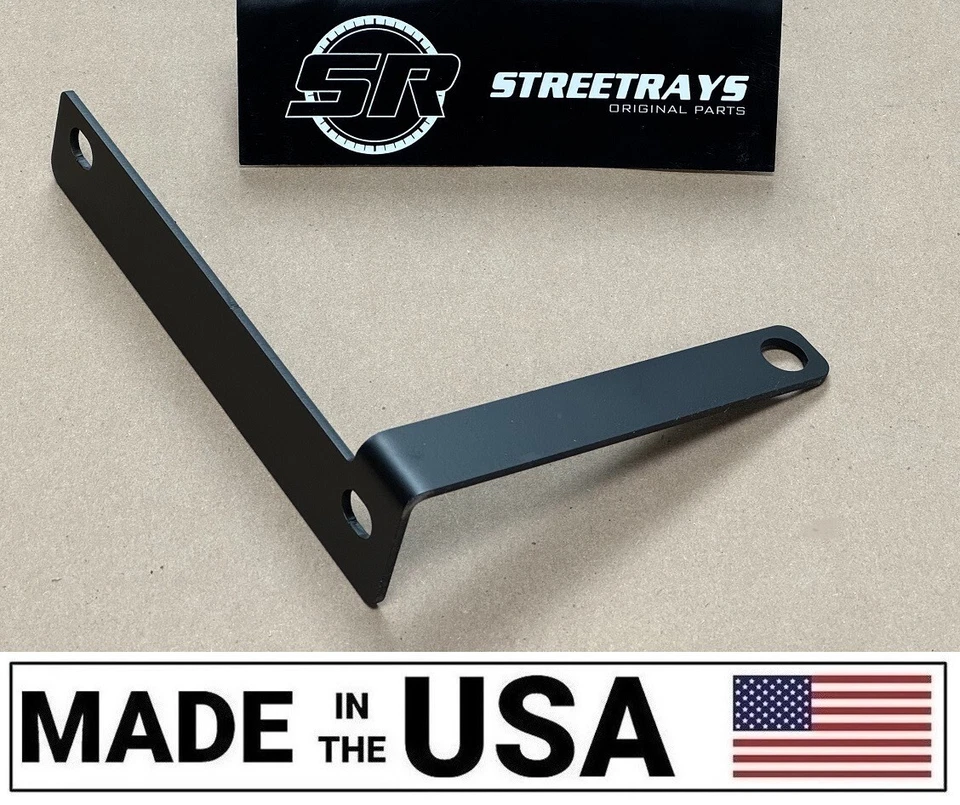 [SR] Soporte de reubicación de matrícula plano lateral para KAWASAKI NINJA ZX6 ZX6R RR Foto 3 de 4