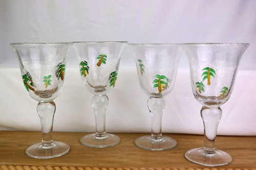Global Amici PALME Wasserbecher 4er Set Luftblasenglas - Bild 3 von 4