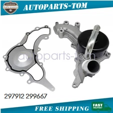 New Water Pump ＆ Gasket Fit For Maserati Ghibli 2016 On 3.0 V6 297912 299667