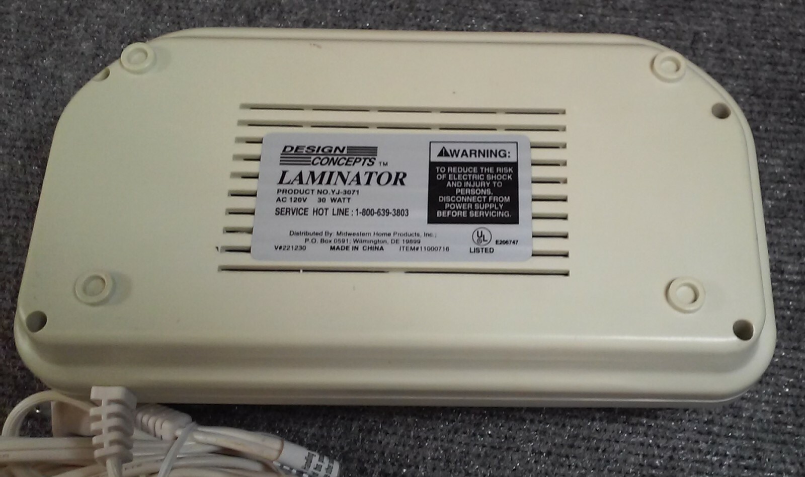 design concepts laminator yj-3071 design concepts laminator yj-3071