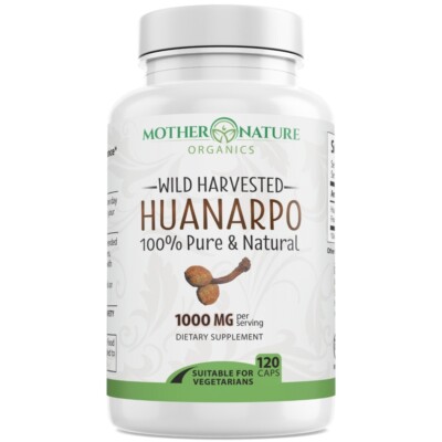 Huanarpo Powder in Capsules for Men, 1000mg, Max Strength and Libido, 120ct.