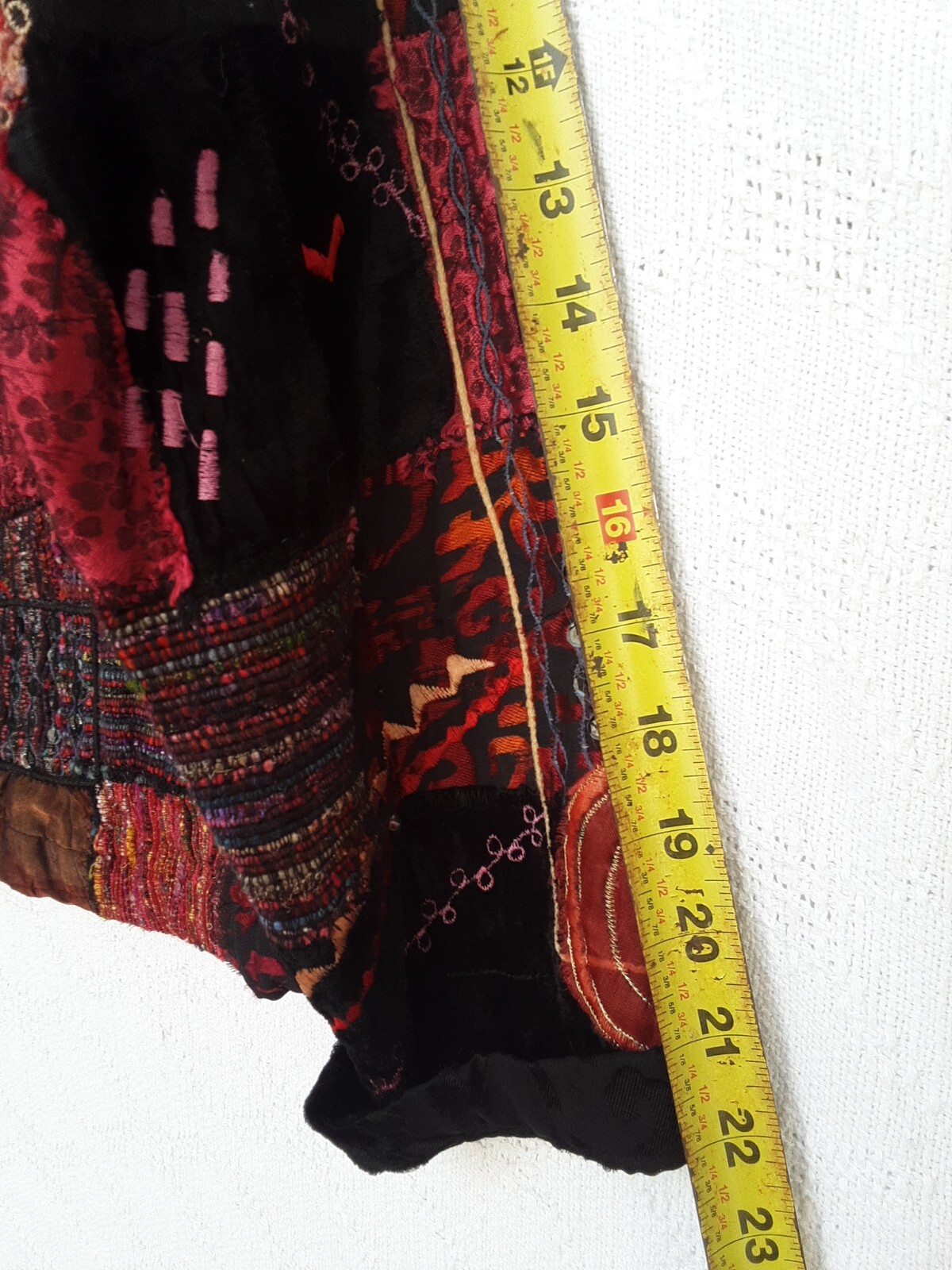 Chicos Design Boho, Tapestry, Patchwork Embroider… - image 15