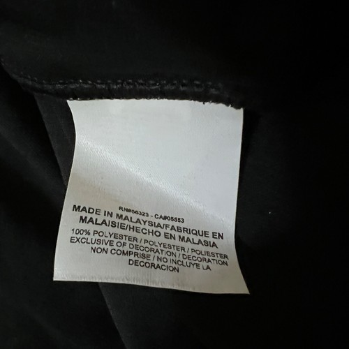 T-shirt Nike Legend 2.0 uomo grande nera manica lunga sportiva nuova con etichetta 727980 - Foto 7 di 8