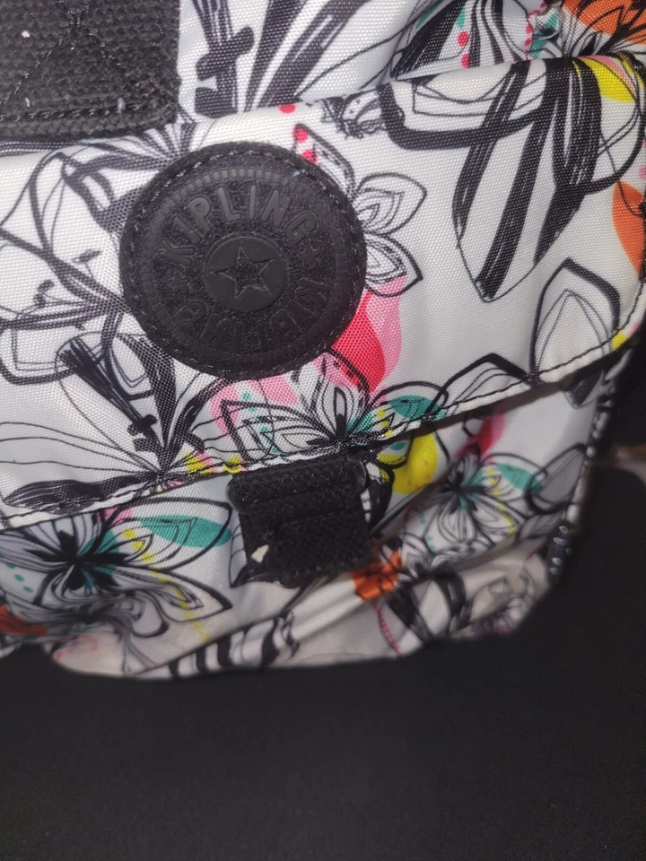 Kipling Baby L Bolso de Pañales Floral Viaje Viajero Maletín Escuela Bandolera Foto 3 de 4