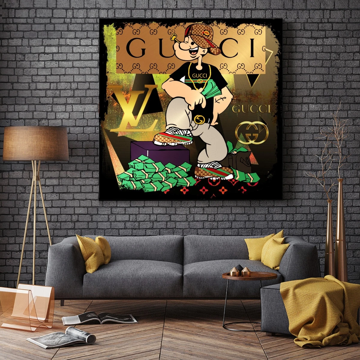 Verteilen Aufzeichnung Antragsteller gucci popeye t shirt Farmer