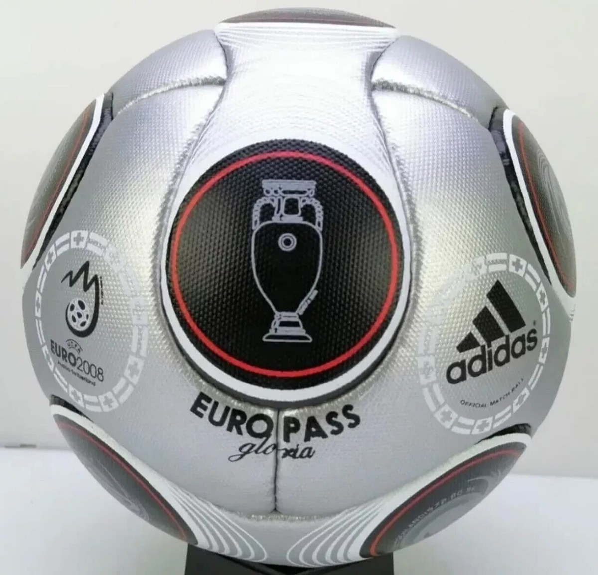 ⭐️123⭐️2008 ユーロパス 5号球 EUROPASS サッカーボール adidas Europass Gloria Uefa euro cup 2008 Final match ball size 5